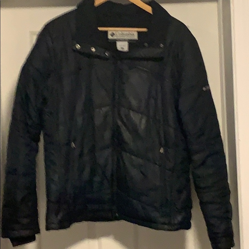 Ladies black Columbia winter coat Size XL